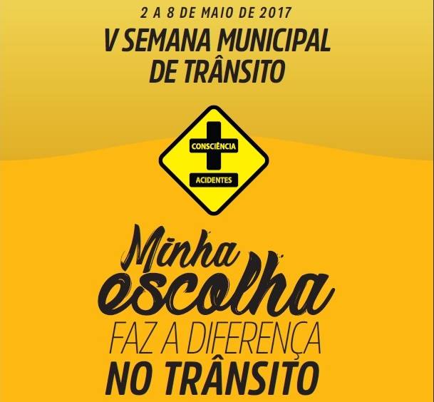 Confira a programação da Semana Municipal de Trânsito de Aracaju - SMTT Aracaju
